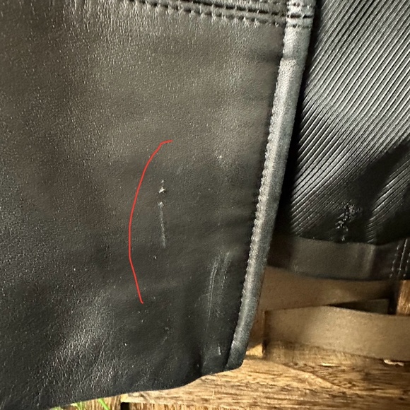 Leather Vest DANIER - Picture 6 of 8